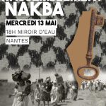 Rassemblement à Nantes pour la solidarité avec les Palestiniens lors de la Nakba