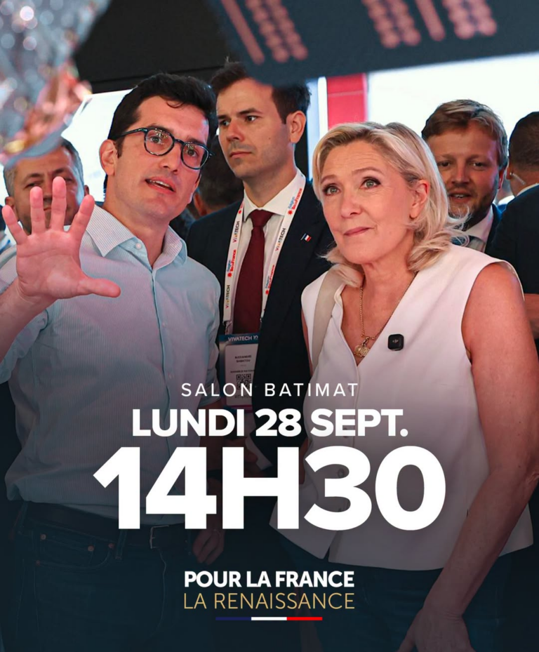 Présidentielle : Marine Le Pen annonce sa participation au grand oral de Batimat