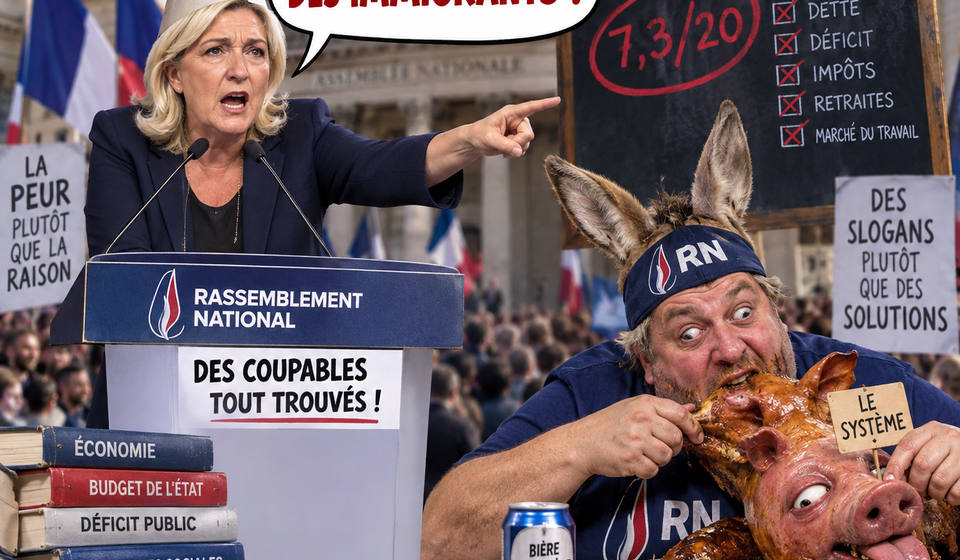 Économie : 7,3/20 au contrôle, quand les électeurs du RN ne pigent rien à l'économie