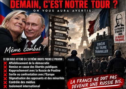 De la Russie de Poutine à la France : ce que l’extrême droite au pouvoir pourrait changer