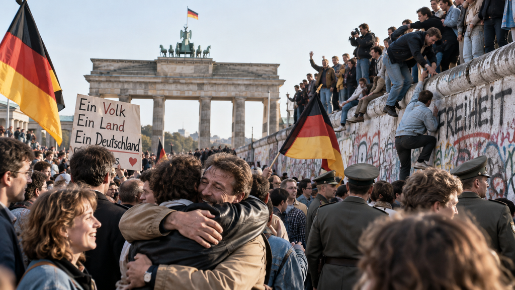 1990 : une réunification qui bouleverse toute une société