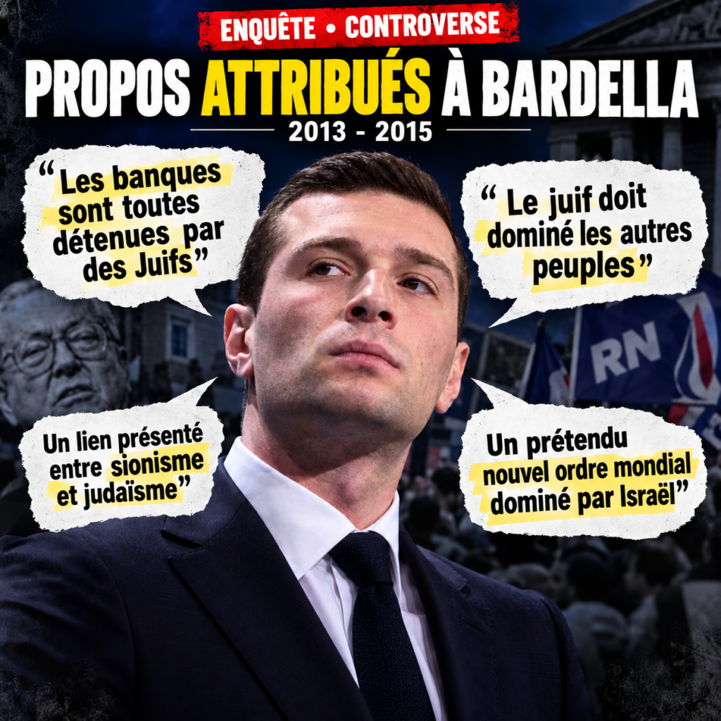 Bardella, le grand ménage de la « dédiabolisation » : quand le vernis craque, le vieux RN revient par la fenêtre