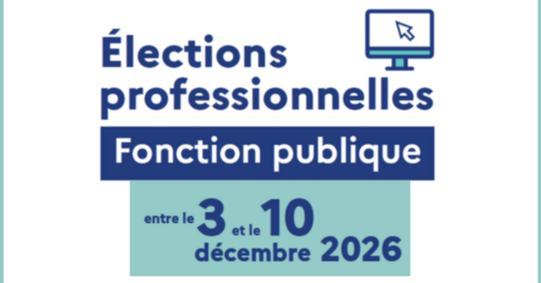 Élections professionnelles 2026 : les agents des ministères voteront en ligne du 3 au 10 décembre