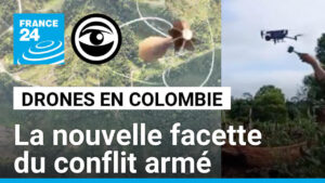 Colombie : les attaques par drone se multiplient depuis 2024, mais étaient déjà signalées en 2018
