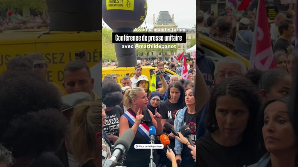 Encore une fois, LFI mobilise des dizaines de milliers de personnes dans la rue. #artia13