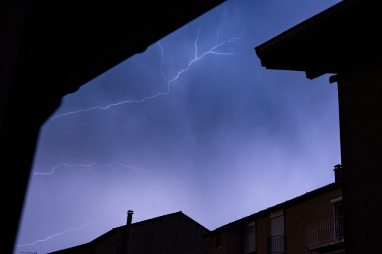 Corse : des orages violents redoutés les 20 et 21 août, avec un risque de ruissellement