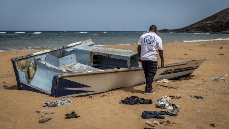 Au large de Djibouti, 109 morts et 116 personnes portées disparues après un naufrage