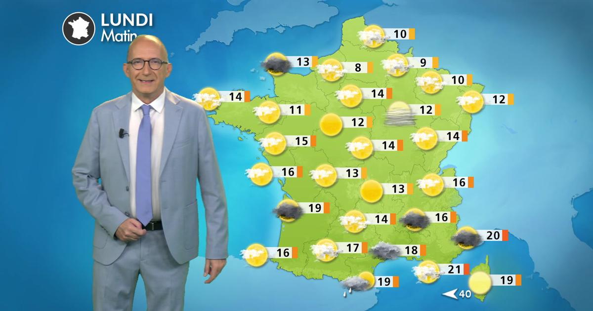 Lundi, soleil et chaleur attendus dans une grande partie de la France, orages près de la Méditerranée