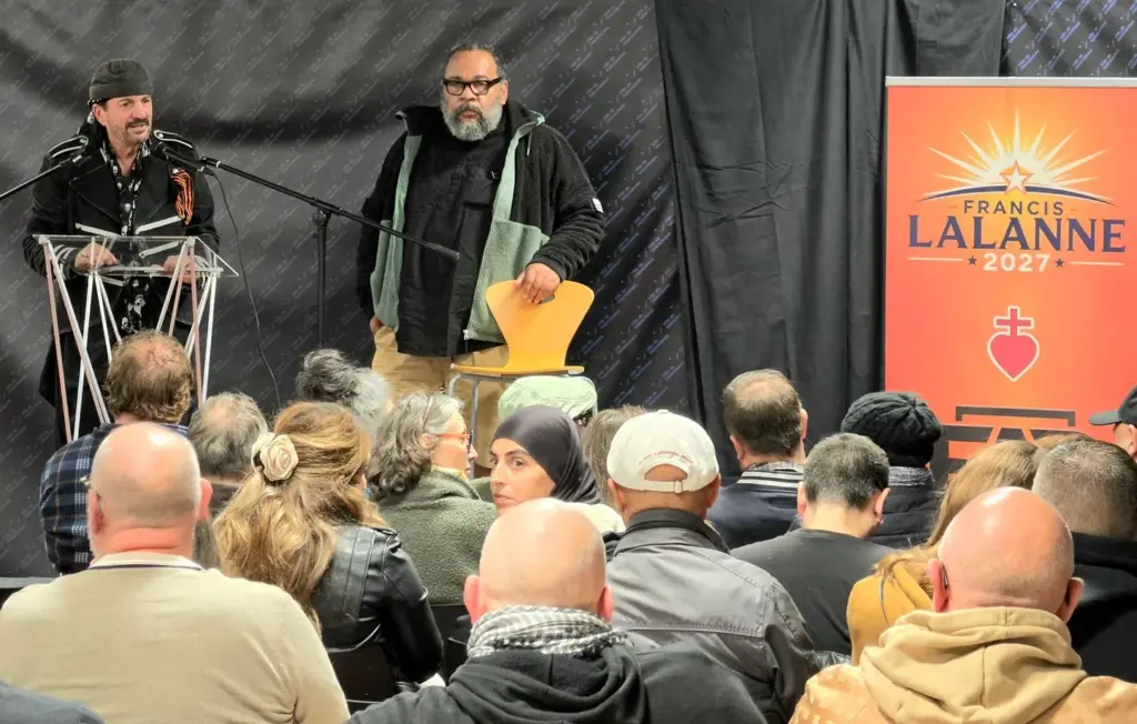 À Valenciennes, le meeting de Lalanne et Dieudonné attire surtout le public venu pour le spectacle