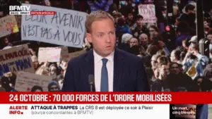 Jean-Didier Berger annonce des mesures significatives pour les manifestations des lycéens du 24 octobre à Paris.