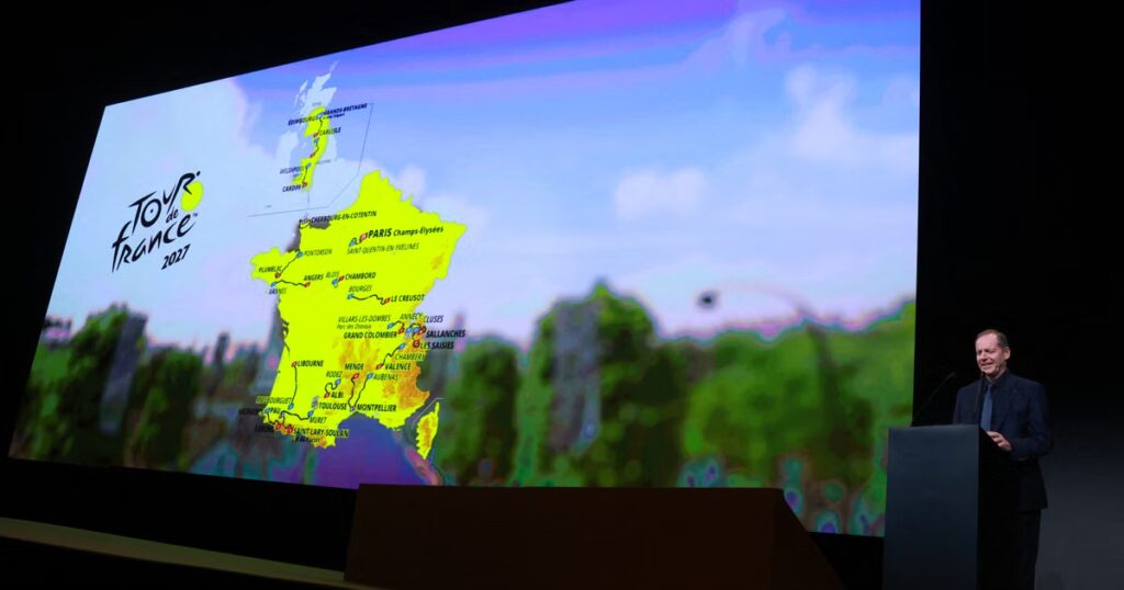 Le Tour de France 2027 s&rsquo;élancera d&rsquo;Édimbourg pour la première fois en Écosse.