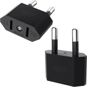Adaptateur de voyage VIEVRE : Compact et polyvalent à 8,17 € pour connecter vos appareils au Japon et en Europe.
