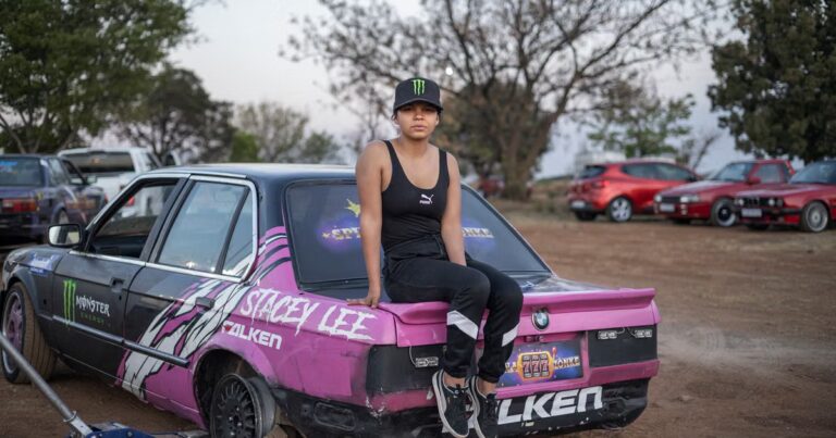 Stacey-Lee May, la pilote sud-africaine qui fait du spinning un art de précision