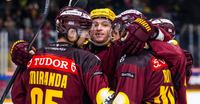 Hockey sur glace : Genève-Servette renverse Davos 3-2 en National League