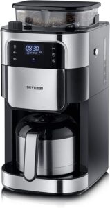 Severin KA 4814 : machine à café à grains avec broyeur intégré à 136,76 €