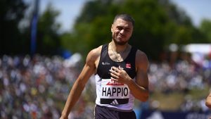 Athlétisme : Wilfried Happio condamné à six mois de prison avec sursis pour violences conjugales