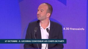 Après les violences du 17 octobre, Manuel Bompard interrogé sur la responsabilité de LFI