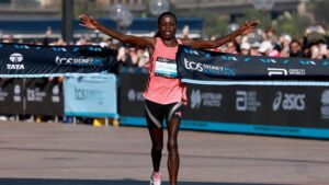 Peres Jepchirchir, championne du monde de marathon, suspendue pour dopage à l’EPO