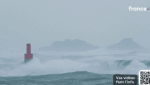 Tempête Austen : des rafales à 160 km/h causent des dégâts et des blessés dans le Finistère