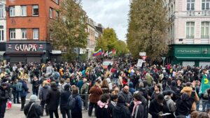 Mobilisation contre la vie chère : 35 000 manifestants et 135 interpellations recensés à 13 heures