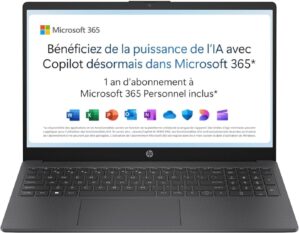 HP dévoile son ordinateur portable 15,6&Prime; FHD à 289 €, idéal pour les tâches quotidiennes