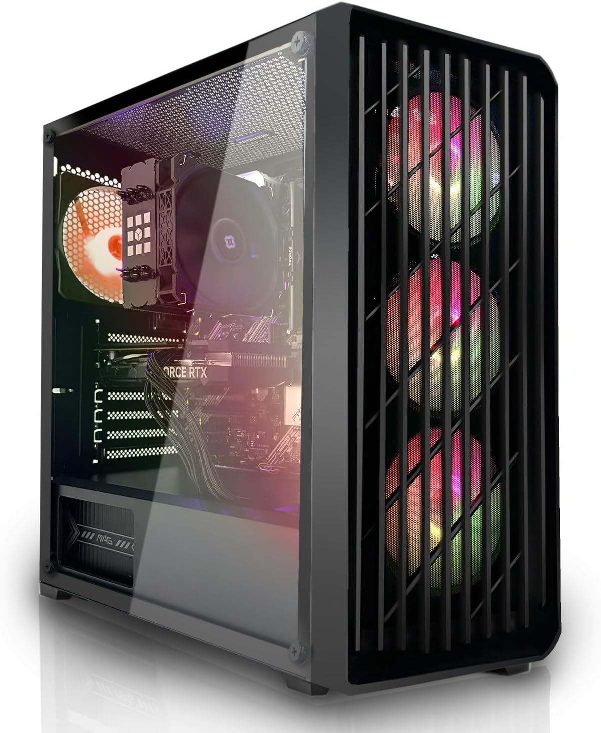 PC gamer SYSTEMTREFF avec Ryzen 7 5700X et RTX 3050 à 899,90 €