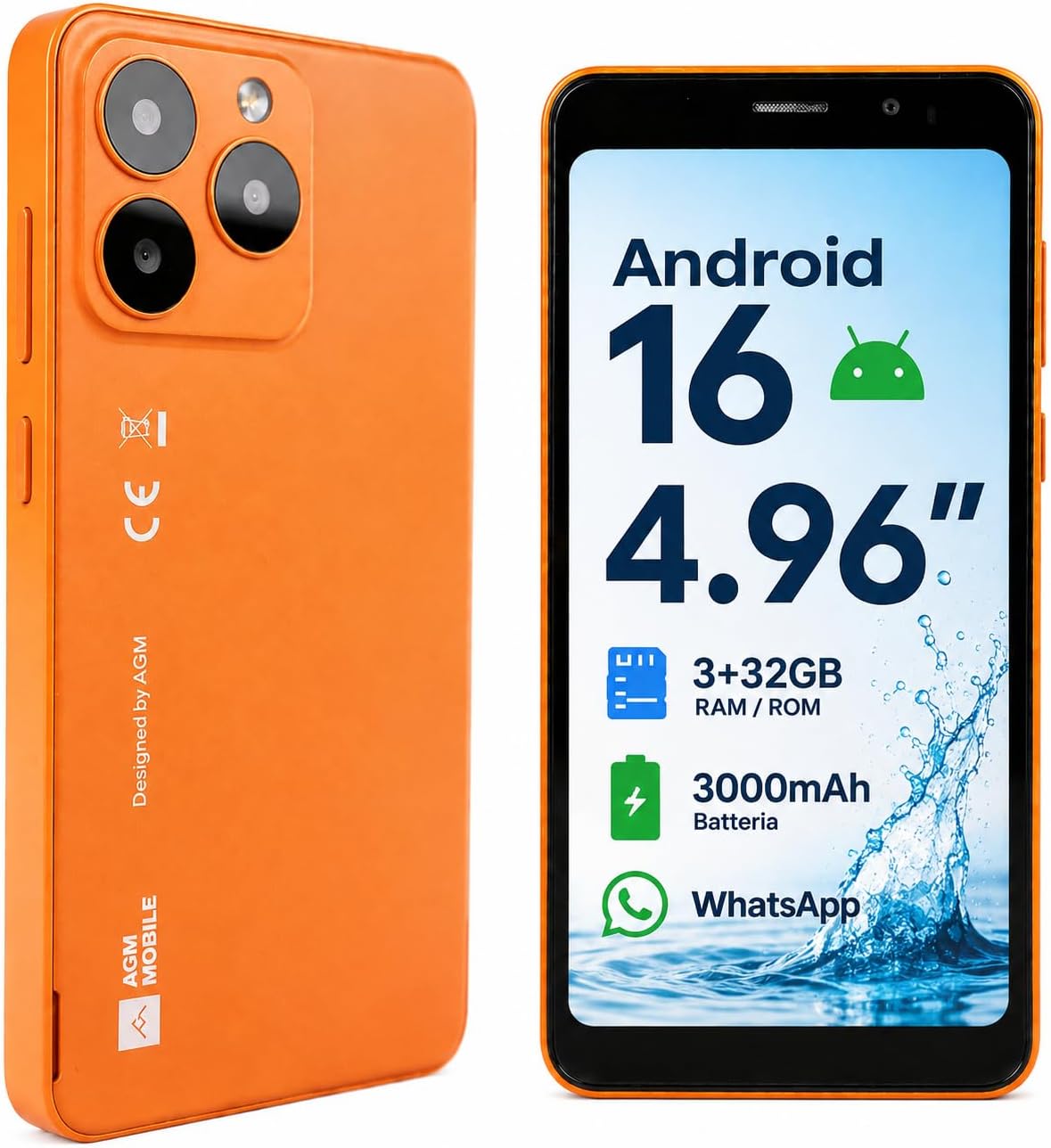 AGM N2 Mini : un smartphone compact 4G double SIM proposé à 79 €