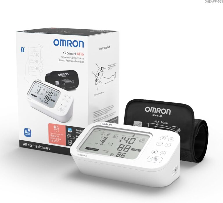 OMRON X7 Smart AFib : tensiomètre connecté avec détection de fibrillation à 89,99 €