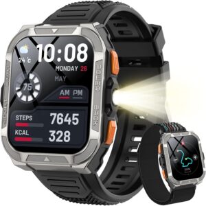Montre connectée homme Blackview avec GPS et éclairage LED à 39,99 €