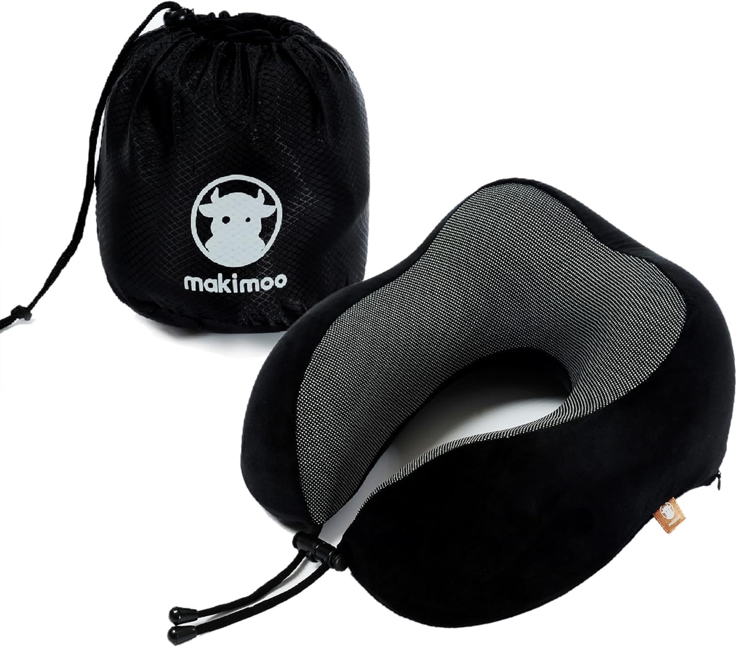 Oreiller avion Makimoo en mousse à mémoire de forme : soutien réglable à 10,99 €