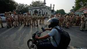 À New Delhi, une manifestation interdite réclame le départ du chef de la commission électorale