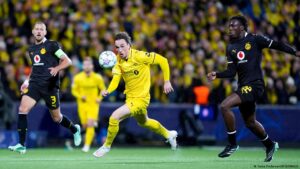 Dortmund s’incline face à Bodø/Glimt, le PSG bat Manchester City 4-2