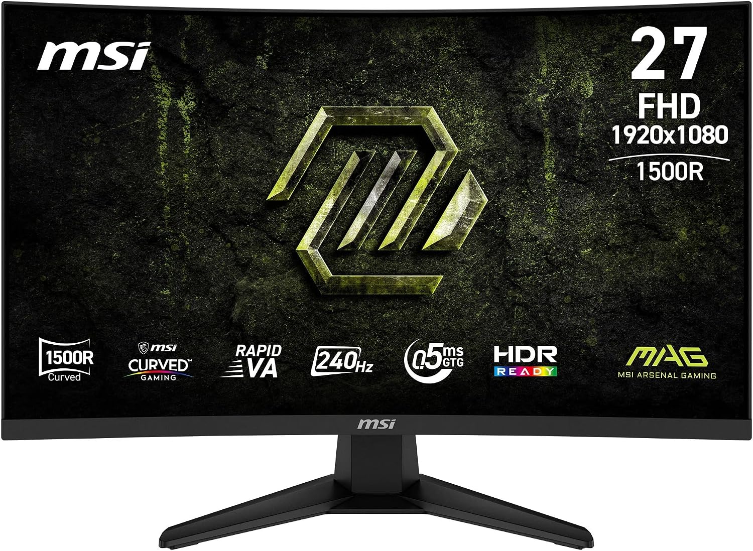 MSI MAG 275CF X24 : écran gaming incurvé 27 pouces, 240 Hz, à 139,99 €