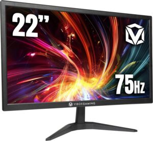 Moniteur Vibox 22 pouces : confort oculaire, 75Hz, HD à 64,95 € sur Amazon