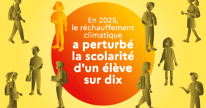 En 2025, les aléas climatiques perturbent la scolarité de 171 millions d&rsquo;élèves à travers le monde.