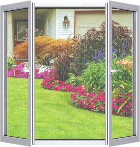 Moustiquaire fenêtre Cinkee 150 x 150 cm, sans perçage, à 6,95 € pour une protection efficace contre les insectes.
