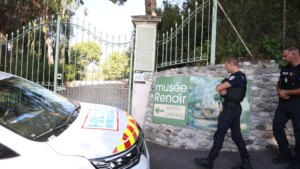 Vol de Renoir à Cagnes-sur-Mer : un suspect mis en examen après des traces d’ADN