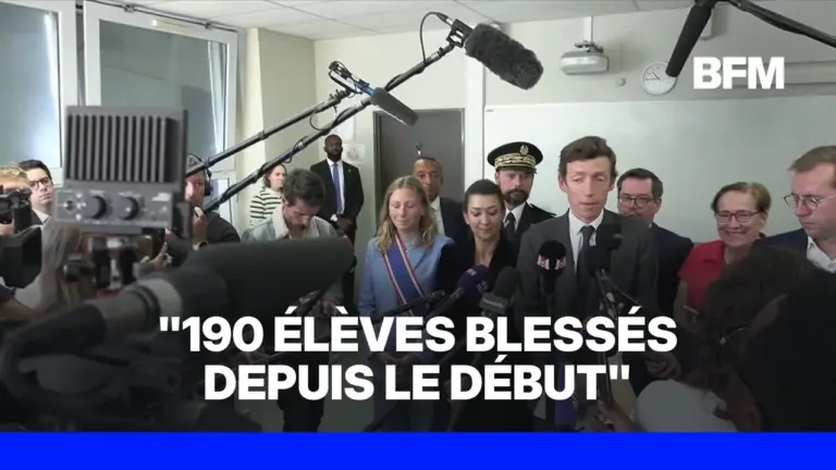 Mobilisation lycéenne : Édouard Geffray fait état de 190 élèves blessés depuis le début du mouvement