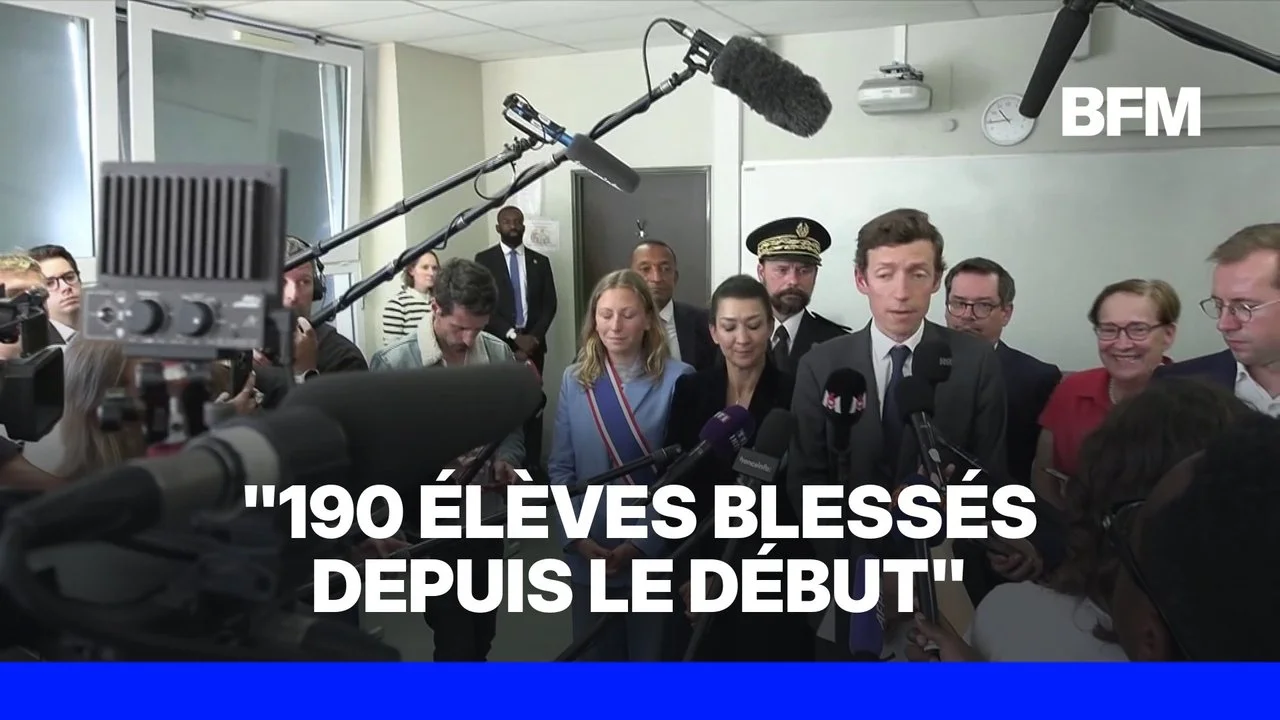 Mobilisation lycéenne : Édouard Geffray fait état de 190 élèves blessés depuis le début du mouvement