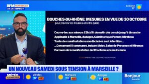 Couvre-feu et interdiction de rassemblements à Marseille : un week-end sous tension en prévision.