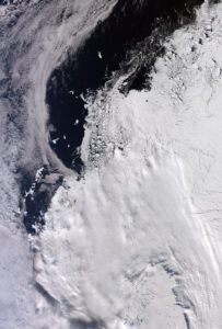 Sentinel-3 montre la banquise hivernale jusqu’à la pointe de la péninsule Antarctique