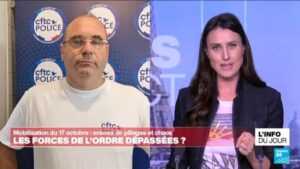 Axel Ronde, porte-parole de la CFTC Police, revient sur la mobilisation du 17 octobre