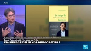 Bruno Patino alerte sur l&rsquo;obsolescence humaine et l&rsquo;impact des technologies sur nos vies