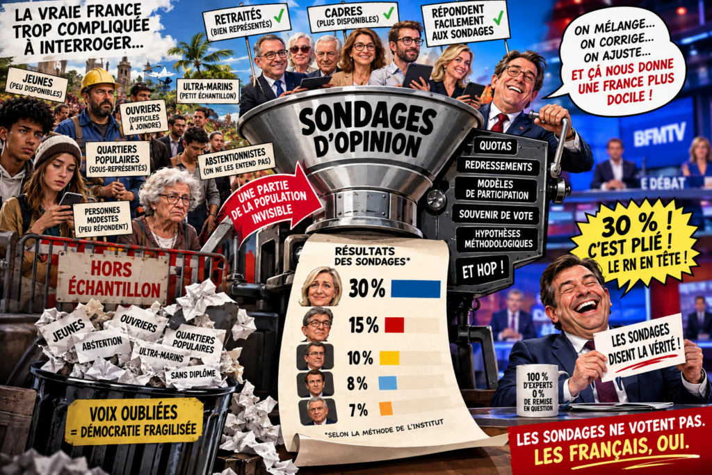Sondages présidentielle 2027 : les angles morts des enquêtes d’opinion