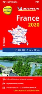 La carte de France Michelin en édition 2020 est référencée à partir de 5,72 euros