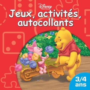 Le cahier d’activités Winnie l’ourson pour les 3-4 ans est proposé à partir de 3,60 euros
