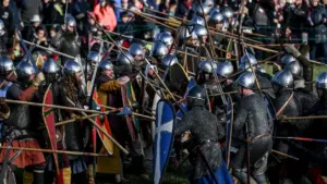 À Hastings, un millier de reconstitueurs ont rejoué la bataille de 1066 devant 13 000 visiteurs