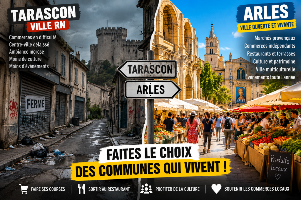 Boycotter la ville RN de Tarascon