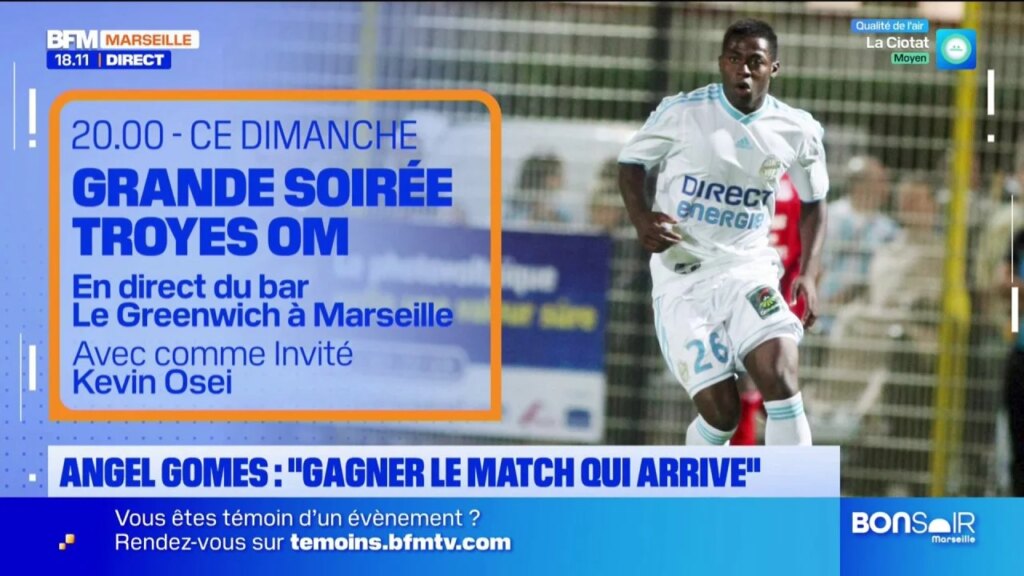 Troyes-OM : BFM Marseille Provence retransmet la rencontre en direct ce dimanche