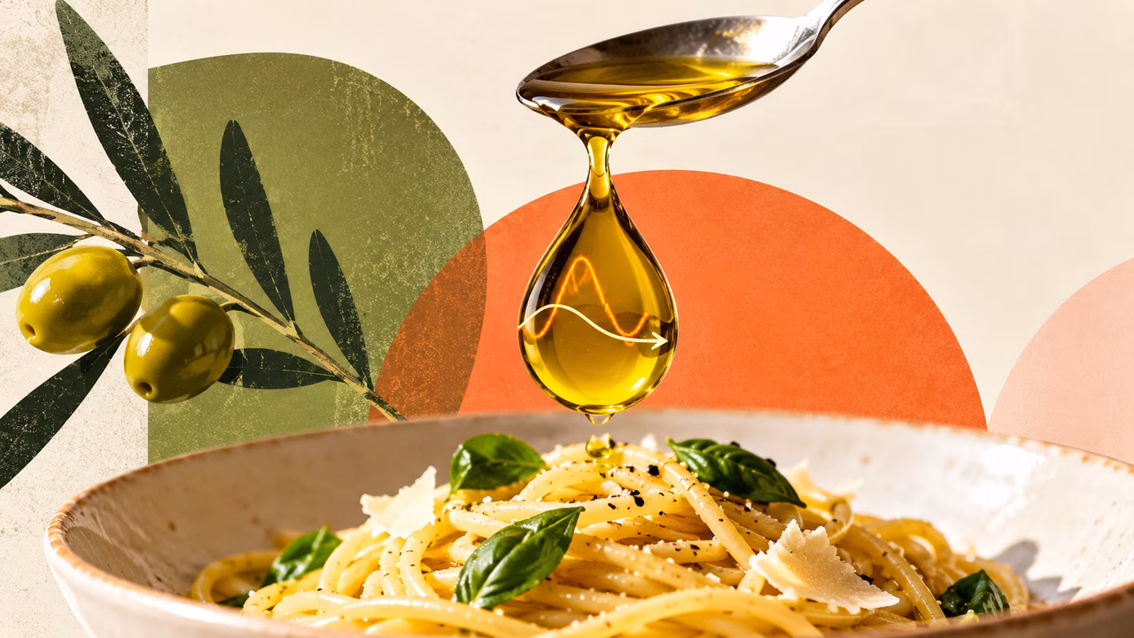 Chez la souris, l’huile d’olive avant le glucose réduit le pic glycémique, selon une étude